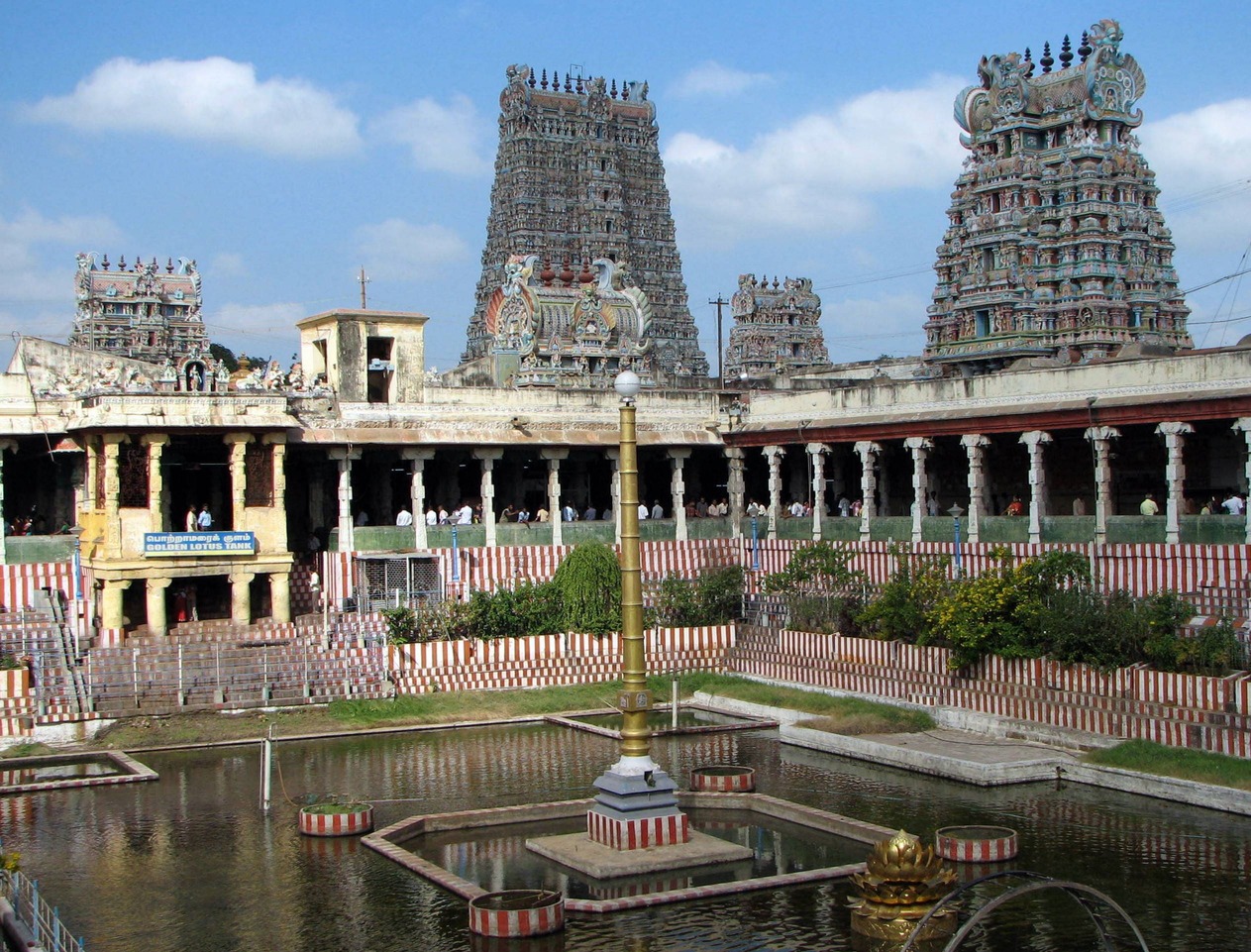Madurai Meenakshi Temple near Karaikudi